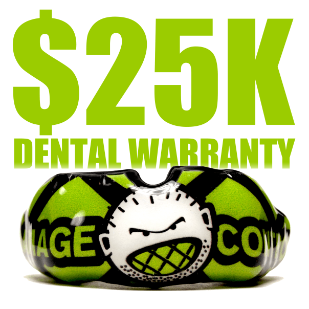 Damage Control Now Offers a $25,000 Warranty on Custom Mouthguards