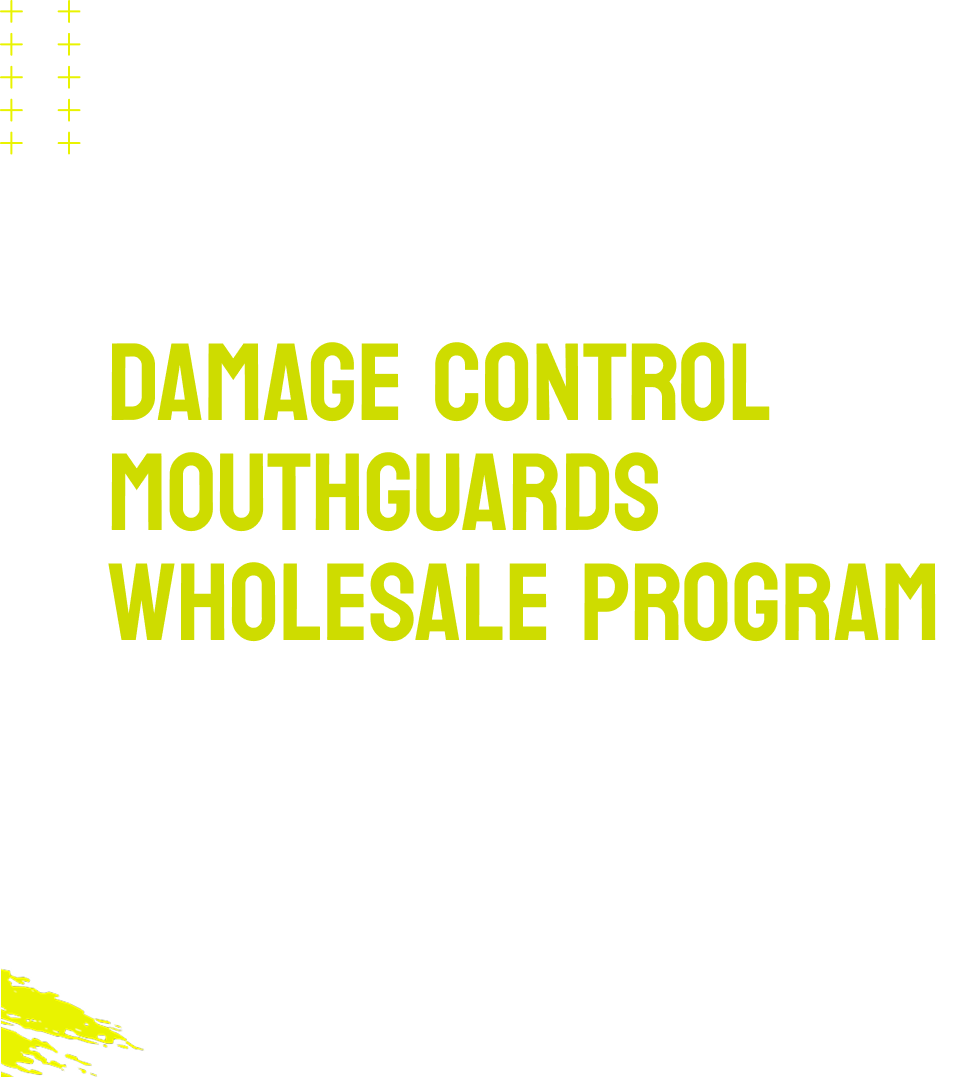 Damage Control Mouthguards Wholesale Program text
