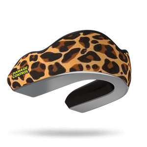 Leopard Print Extreme Impact Mouthguard-Damage Control Mouthguards