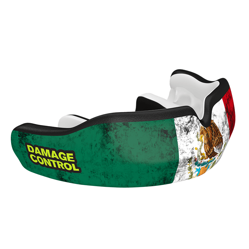 Mexican Flag Custom Fit Mouthguard - Damage Control Mouthguards