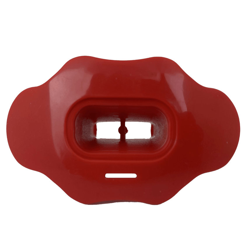 Red NS Lip Guard - Damage Control Mouthguards