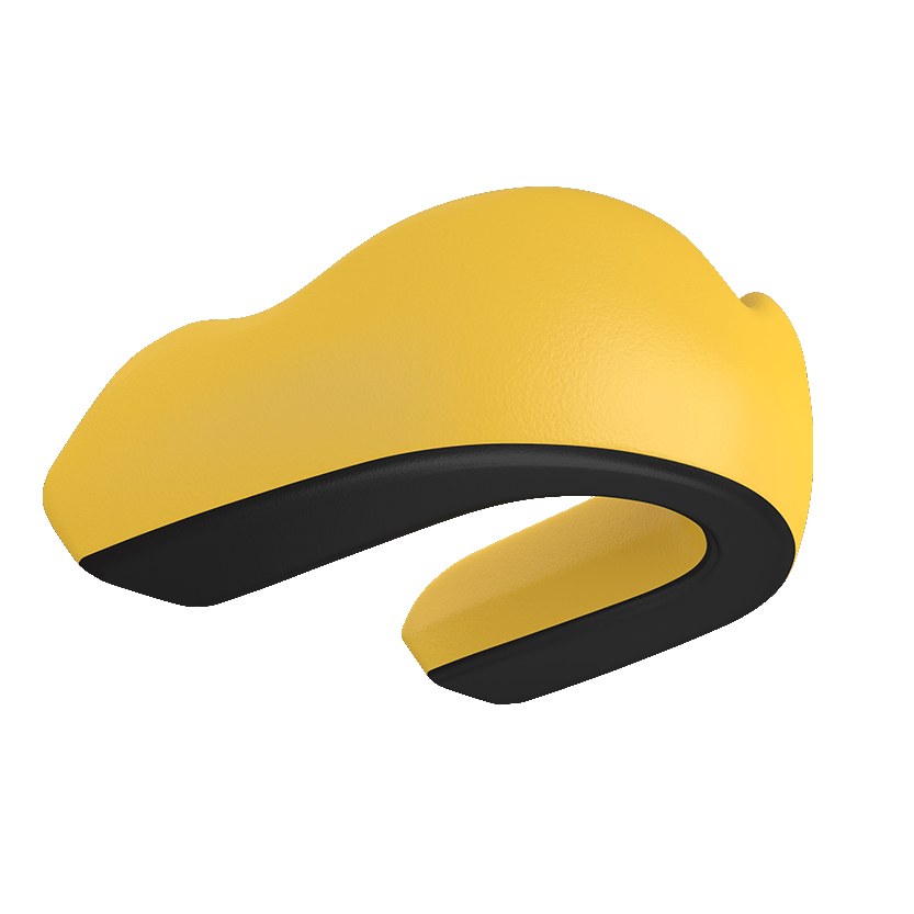 Yellow Extreme Impact Mouth Guard - Damage Control Mouthguards