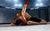 MMA fighter landing a punch in the ring