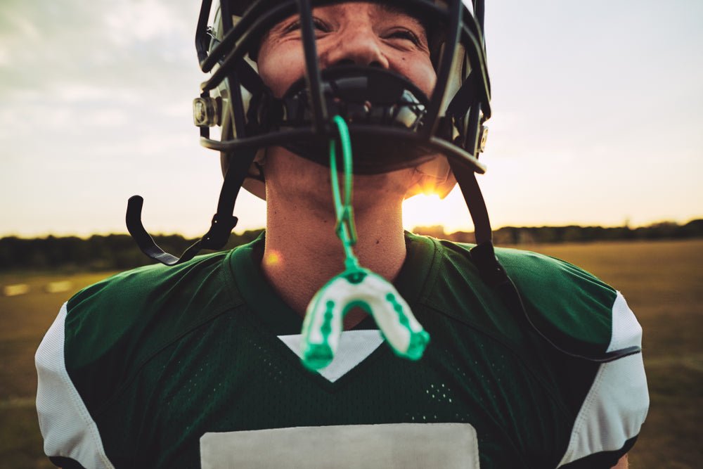football mouthguard importance braces