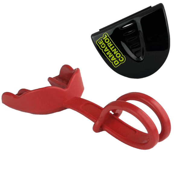 Mouthguard with Helmet Strap