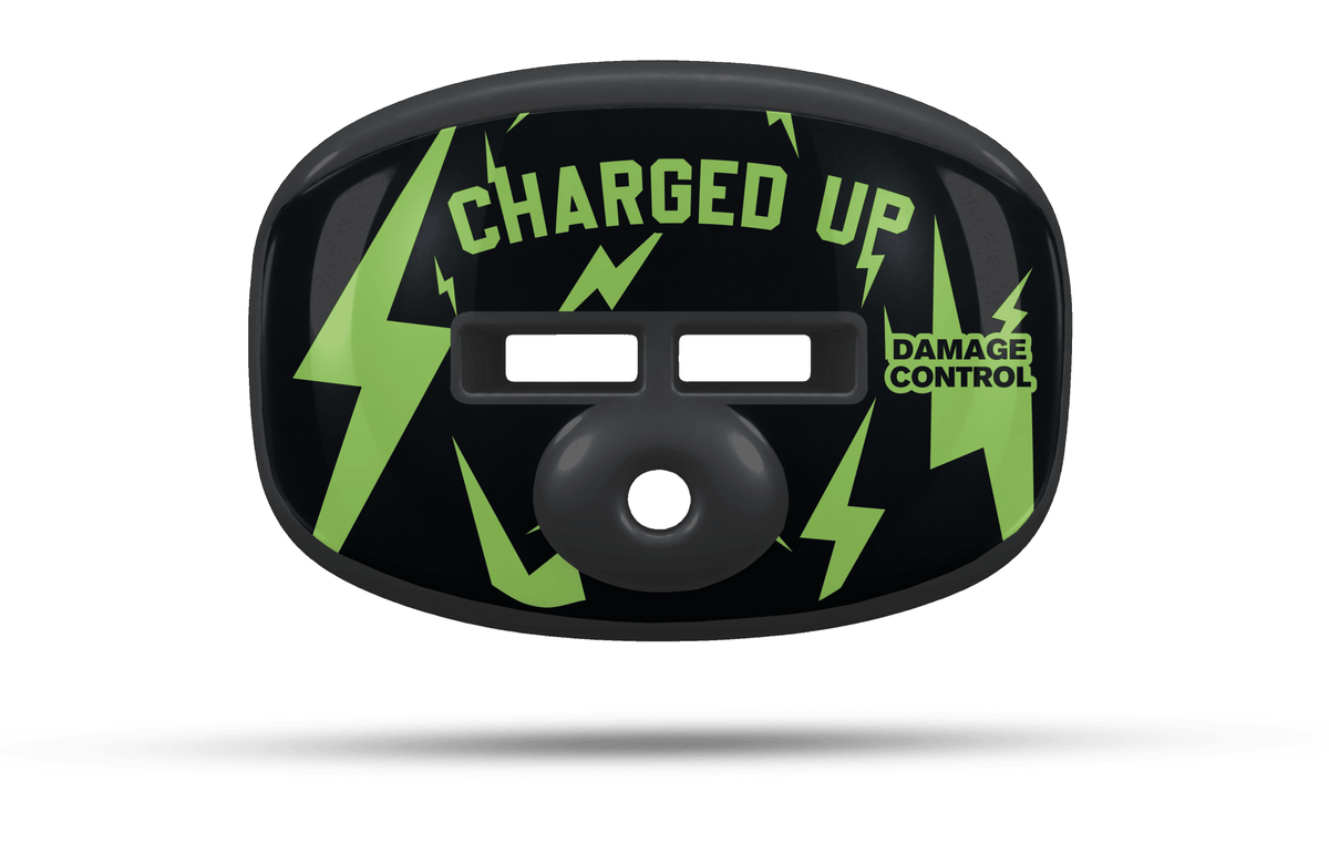 Charged Up Pacifier Mouthguard -Damage Control Mouthguards