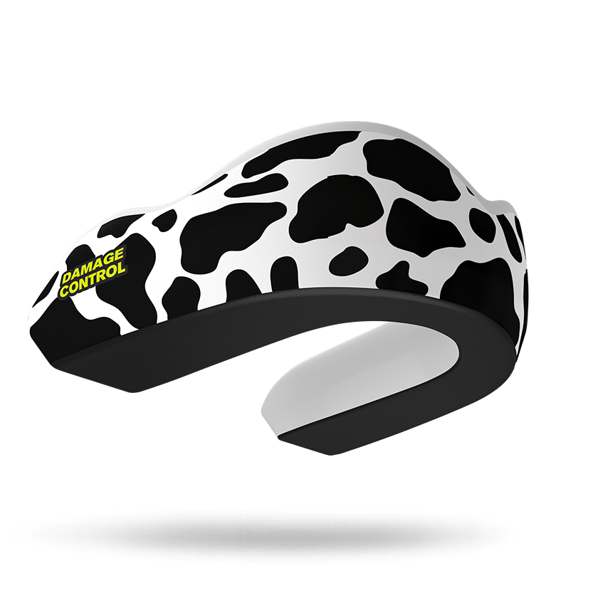 Cow Pattern-Damage Control Mouthguards