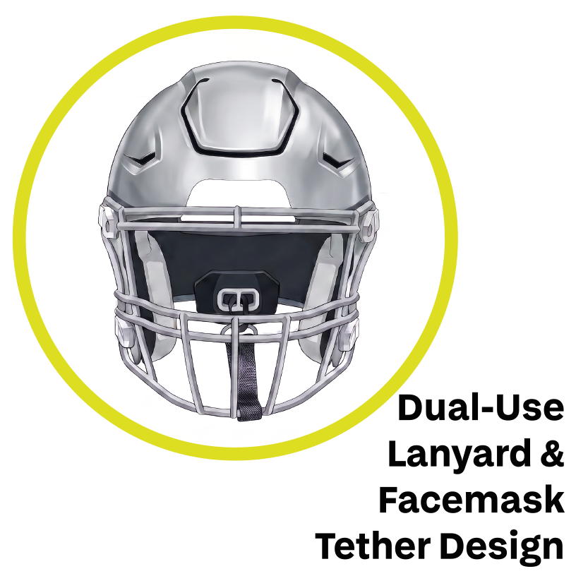 Safe Strap on Football Helmet
