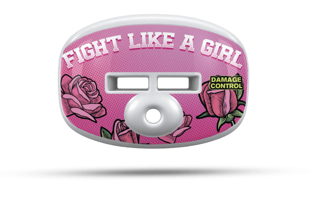 Fight Like a Girl Pacifier Mouthguard-Damage Control Mouthguards