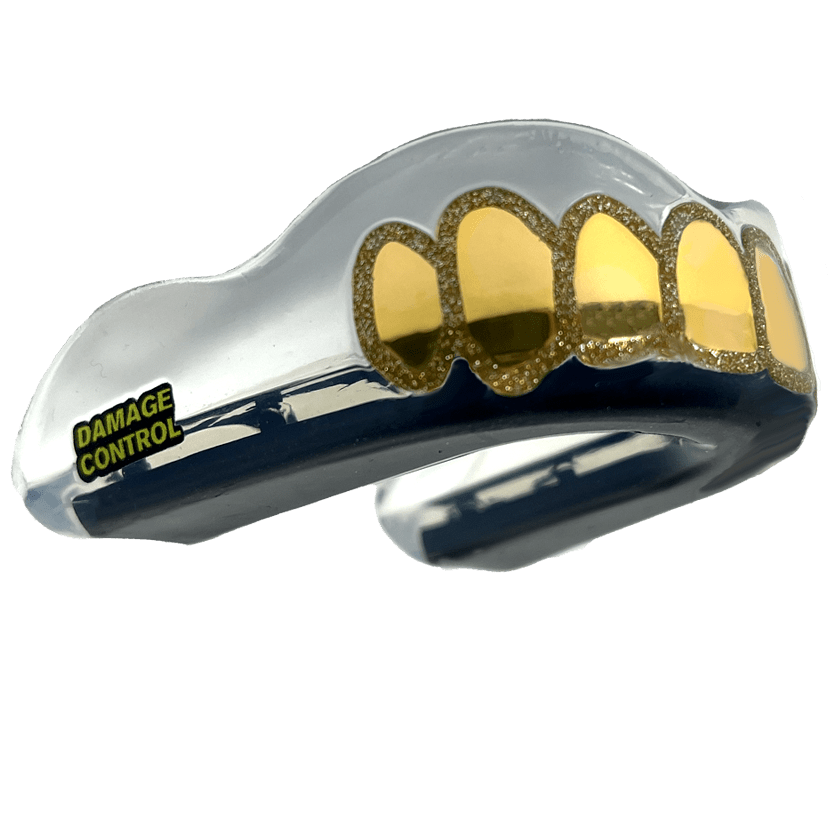 Gold Grillz Gold Sparkle-Damage Control Mouthguards