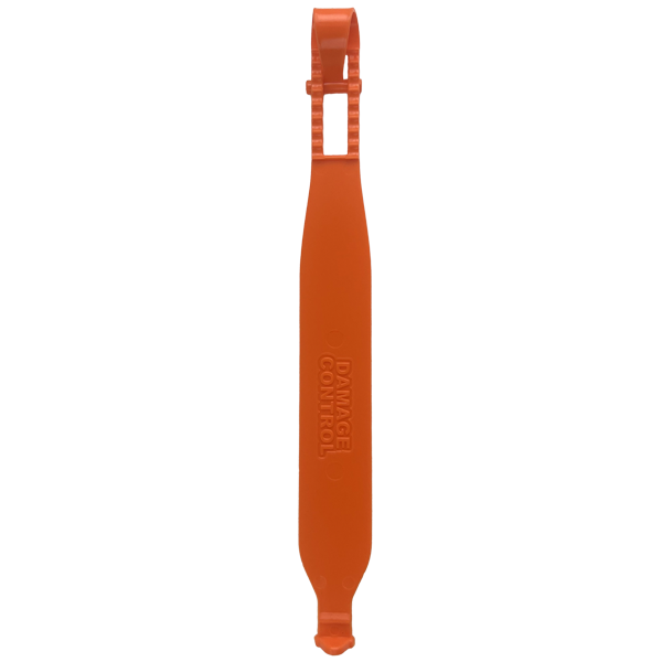 Orange NS Lip Guard Strap-Damage Control Mouthguards