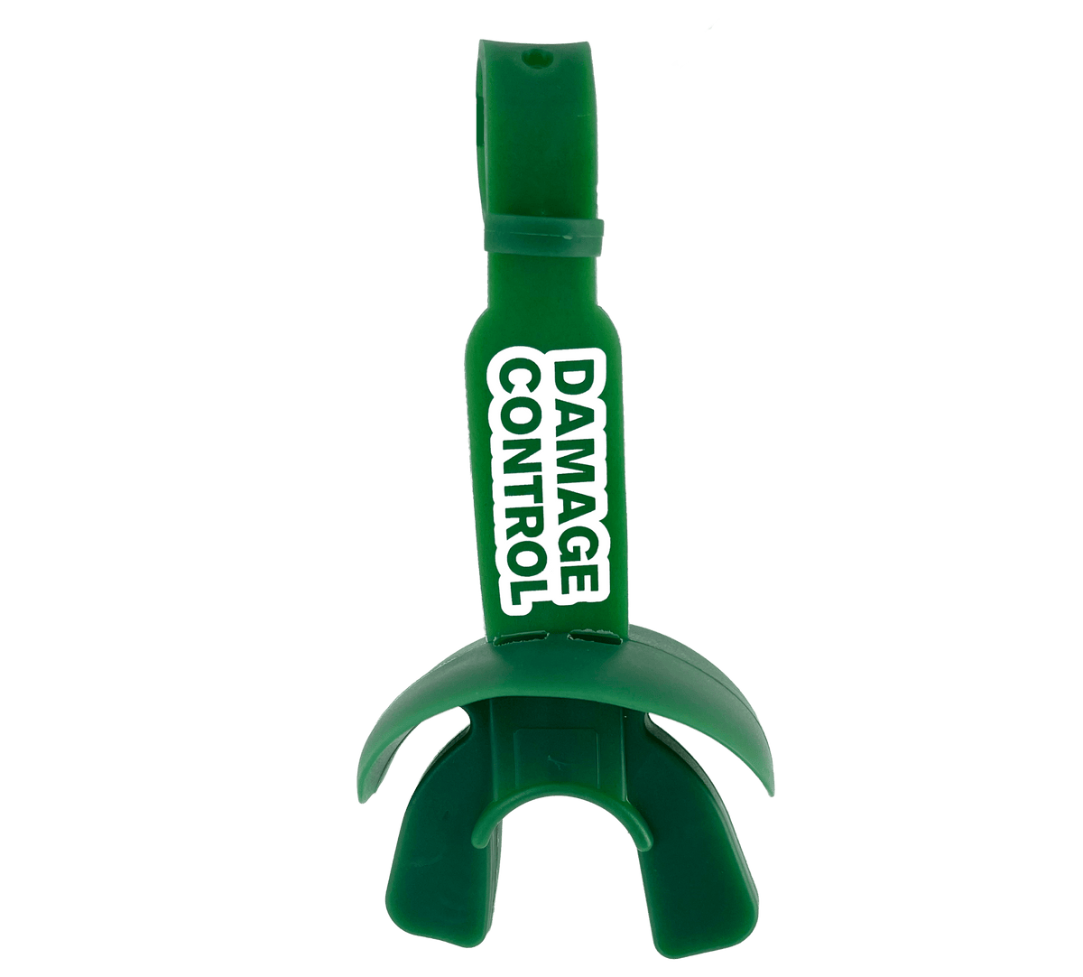 Green Lip Guard with Permanent Strap
