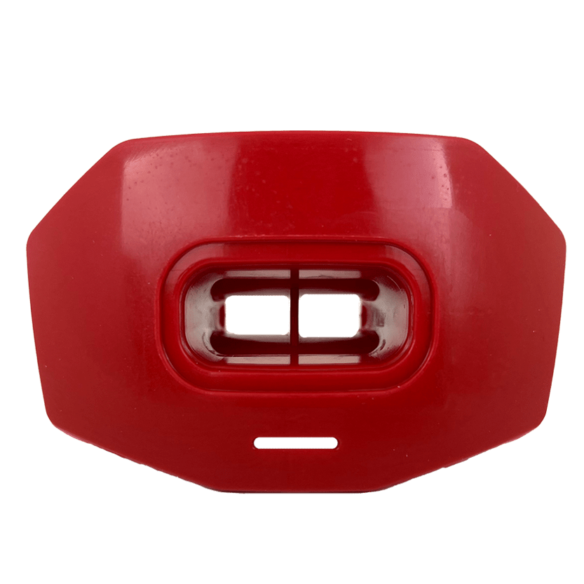 Red NS Lip Guard - Damage Control Mouthguards