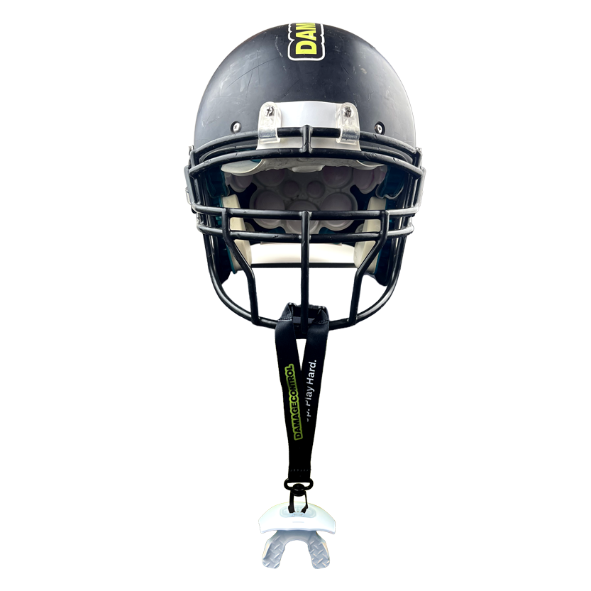 Safe Strap On Helmet as football strap