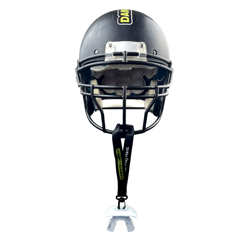 Safe Strap On Helmet as football strap