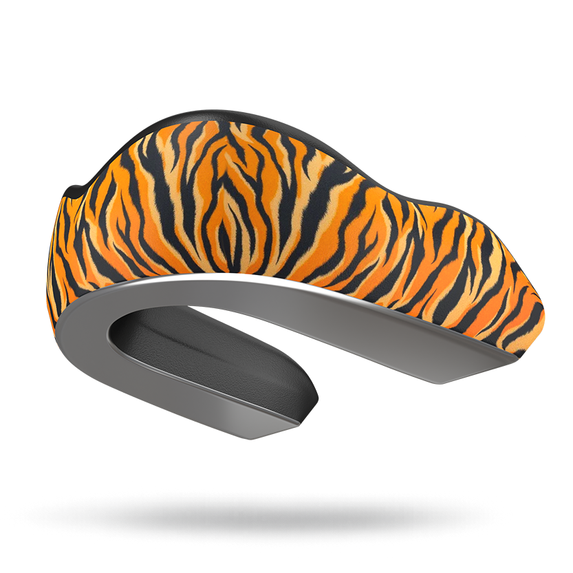 Tiger Print Extreme Impact Mouthguard-Damage Control Mouthguards