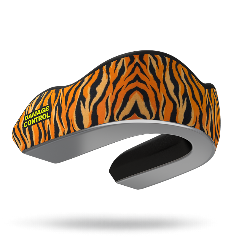 Tiger Print Extreme Impact Mouthguard-Damage Control Mouthguards