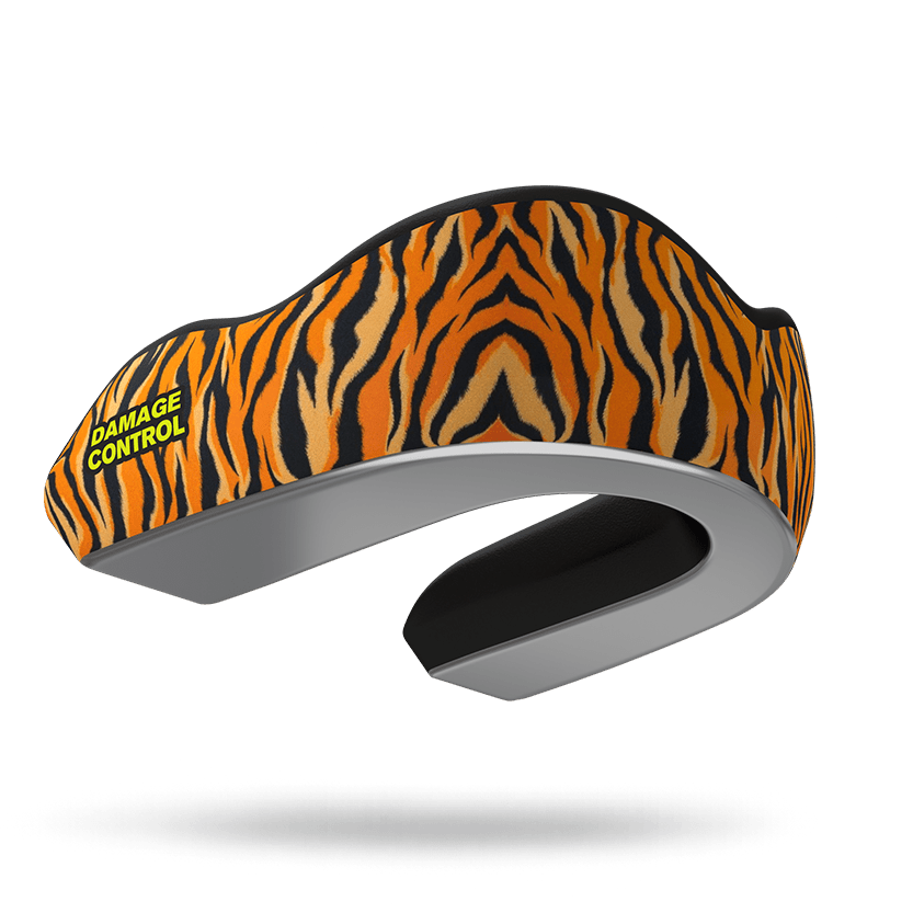 Tiger Print Extreme Impact Mouthguard-Damage Control Mouthguards