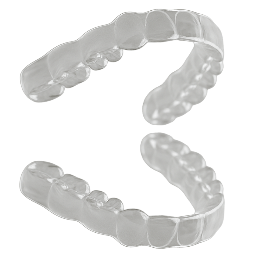 Clear Retainer  Full Set Upper and Lower- Damage Control Mouthguards