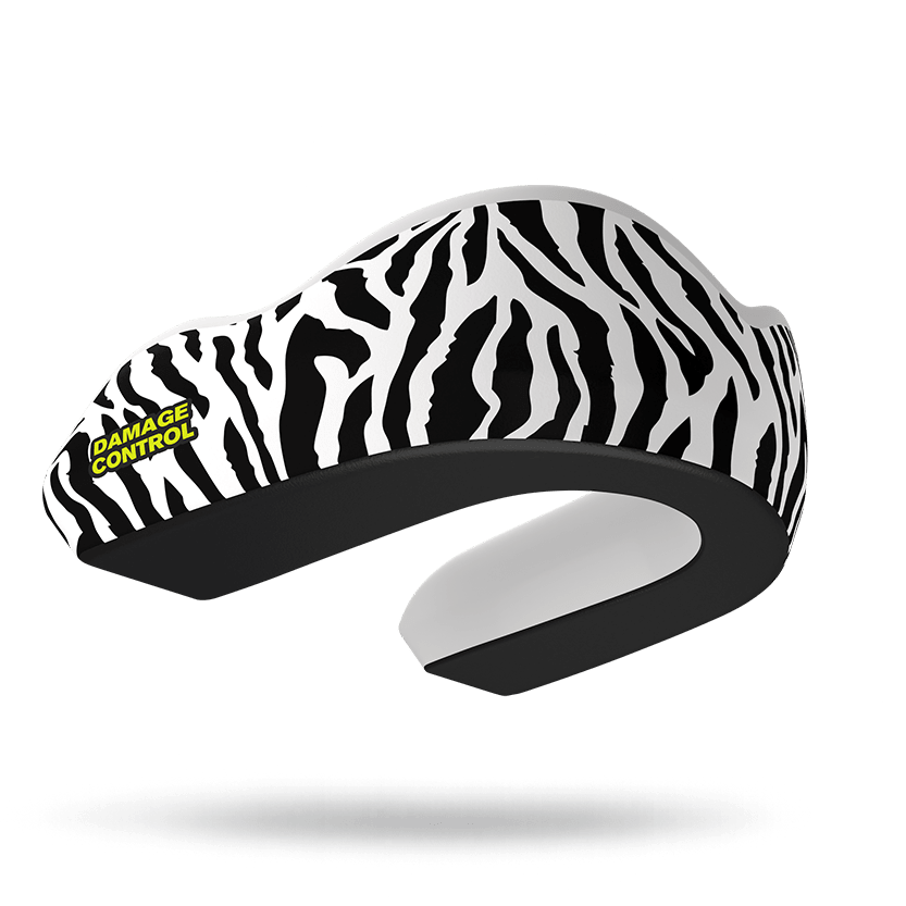 Zebra Print Extreme Mouthguard-Damage Control Mouthguards