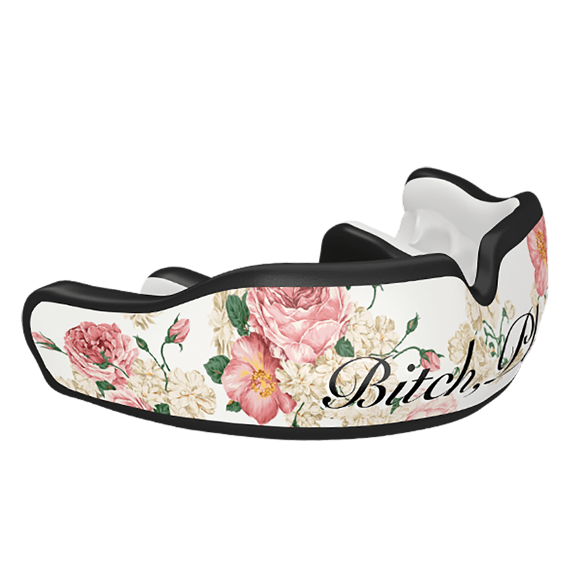 Bitch Please Custom Mouthguard with HXC - Damage Control Mouthguards