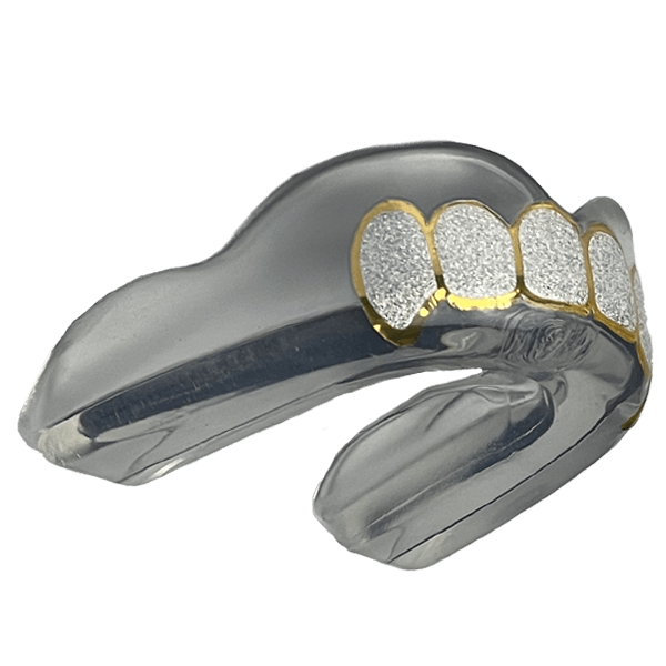 Gold Diamond Grillz - Damage Control Mouthguards