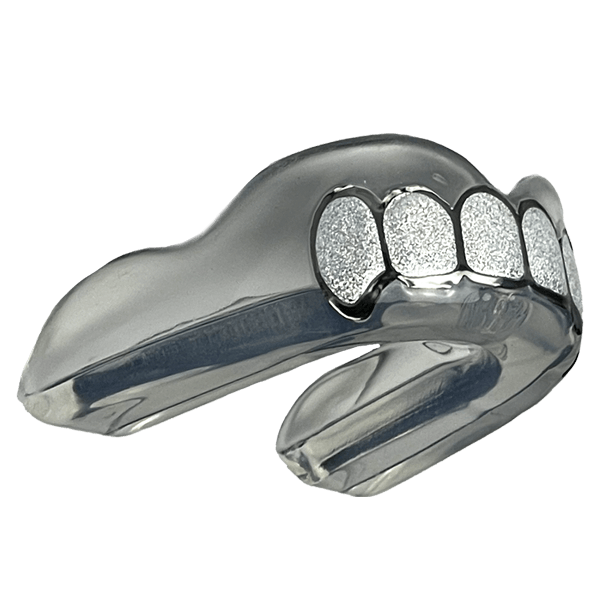 Gun Metal Diamond Grillz - Damage Control Mouthguards