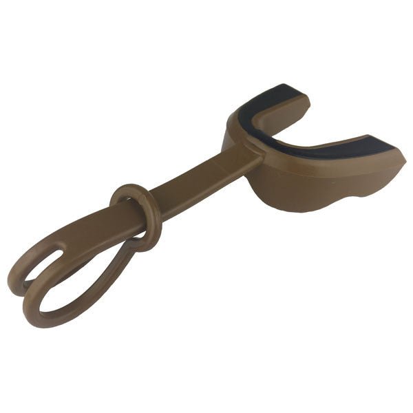 Brown Mouthpiece (EI) w/Strap - Damage Control Mouthguards
