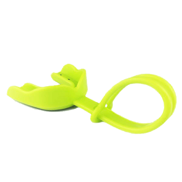 DC Green Mouthpiece (HI) w/Strap - Damage Control Mouthguards