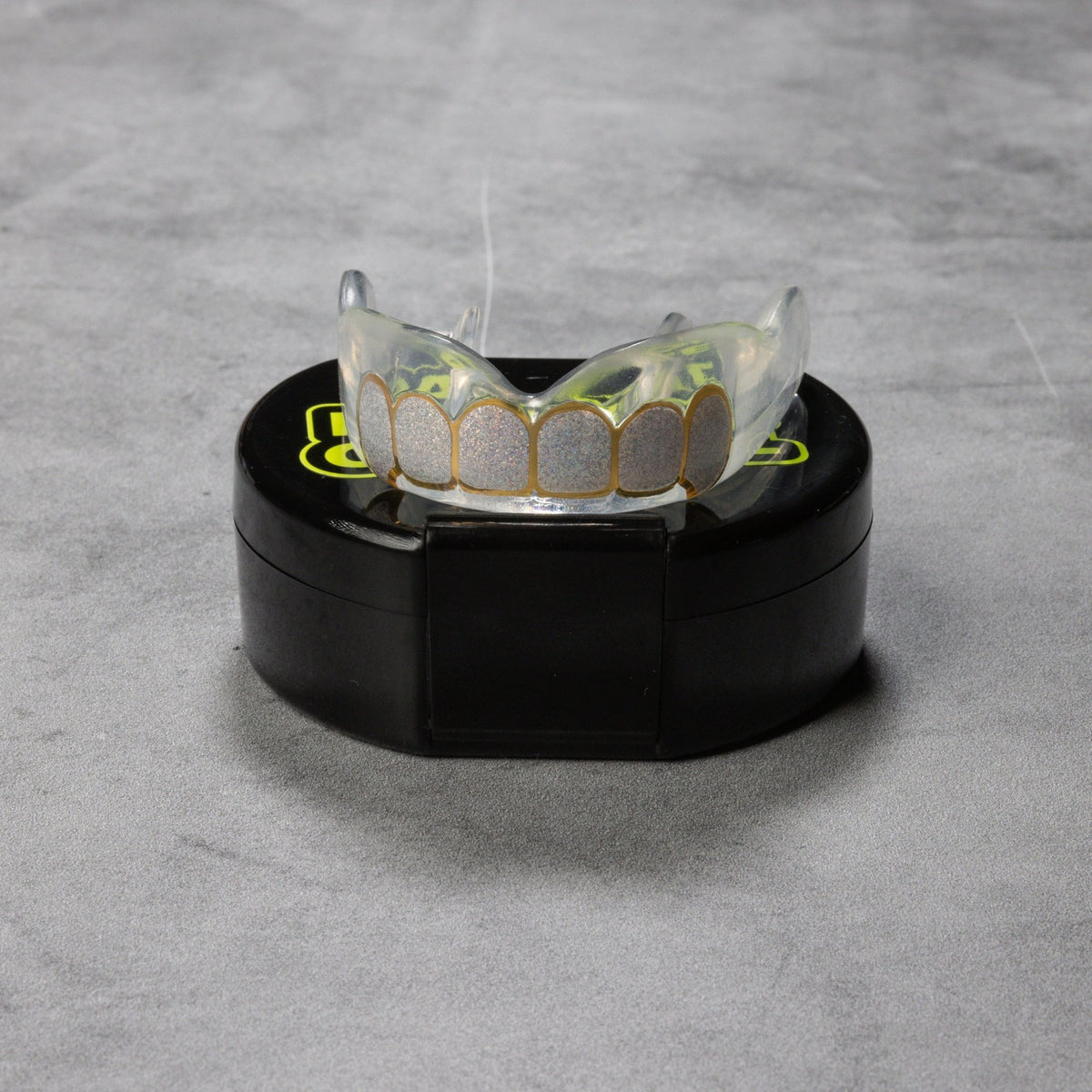 Gold Diamond Grillz - Damage Control Mouthguards