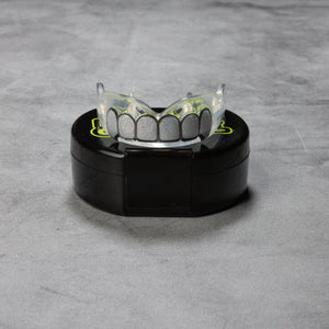 Gun Metal Diamond Grillz - Damage Control Mouthguards