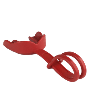 Mouthpiece with helmet strap - Damage Control Mouthguards