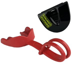 Football Mouthpiece w/Strap and Case - Damage Control Mouthguards