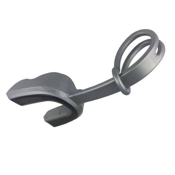 Silver Mouthpiece (EI) w/Strap - Damage Control Mouthguards