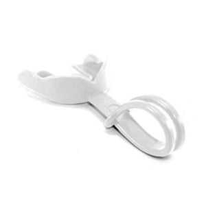 White Mouthpiece (EI) w/Strap - Damage Control Mouthguards